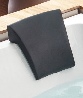 NIWELL Cassis Black fejpárna kádhoz, fekete színben