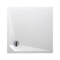 Roltechnik Marmo Neo Square 80x80 cm szögletes, öntöttmárvány zuhanytálca