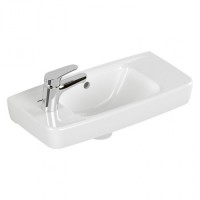 Alföldi Optic 7073 50 01 kézmosó 50x24 cm, bal oldali csapfurattal