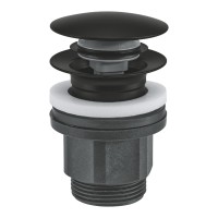 Grohe Push-open - click-clack mosdó leeresztő, matt fekete 1024642430