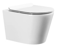 MISTRAL G25 fali WC örvénylő öblítési technológiával + Soft close lecsapódásmentes WC ülőkével együt