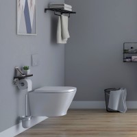 Arezzo Design Vermont Rimless, perem nélküli fali + Vermont Soft close, lecsapódásmentes WC ülőke SZ