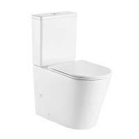 Wellis Clement Rimless monoblokk WC, perem nélküli, mélyöblítésű, univerzális, hátsó-alsó kifolyású 