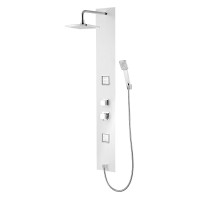 Wellis Paloma sarok zuhanypanel, sarokba szerelhető