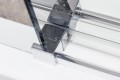 Roltechnik Ambient Line AMD2 1200 tolóajtó, külső görgőkkel, brillant profillal, átlátszó �