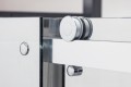 Roltechnik Ambient Line AMD2 1200 tolóajtó, külső görgőkkel, brillant profillal, átlátszó �