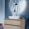 Duravit D-Neo 60x40 cm pultra ültethető ovális mosdó