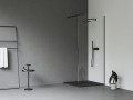 Ravak Walk-In Wall zuhanyfal fekete profillal