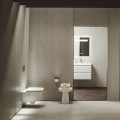 Laufen Meda perem nélküli fali WC + WC tető szett
