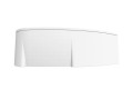 Ravak Asymmetric kád előlap 160 cm, jobbos vagy balos kivitel + Panelkit előlaphoz